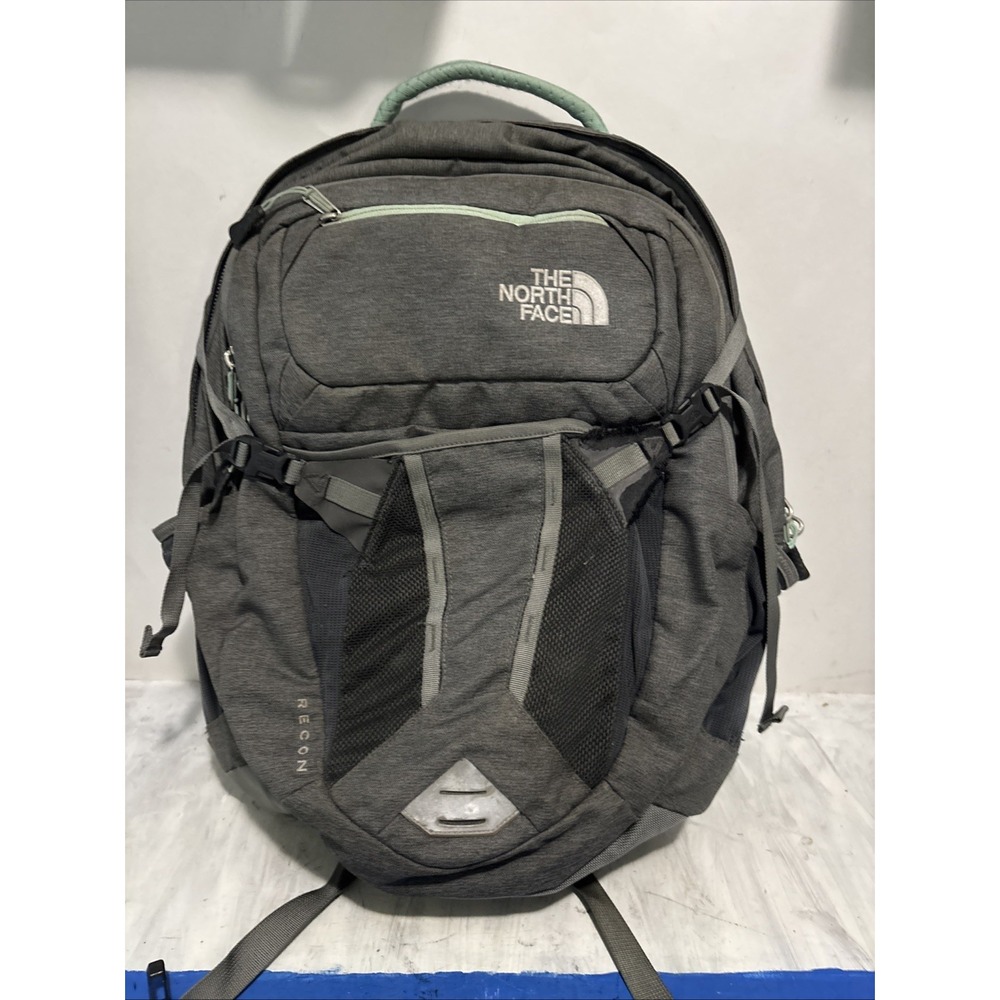 THE NORTH FACE Recon Backpack Gray Stain/small Holes 17”